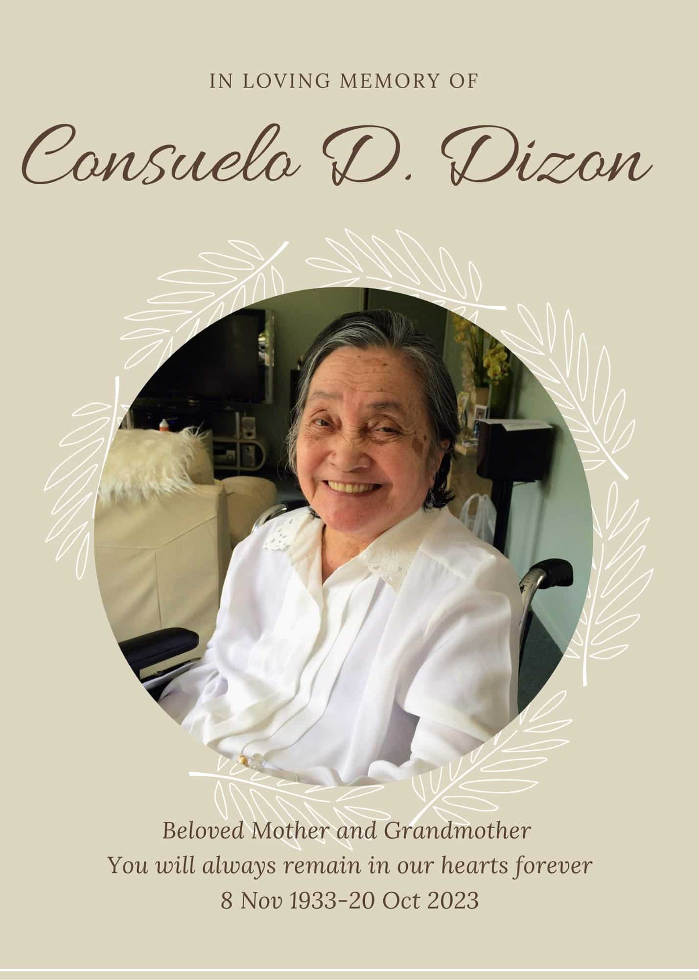 Mrs Dizon